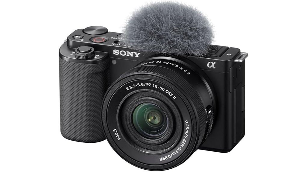 sony alpha zv e10 mirrorless vlog kit