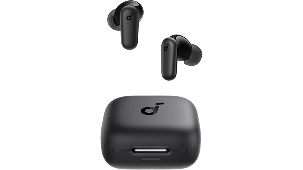 soundcore p30i black earbuds
