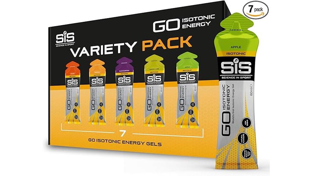 sports energy gel pack