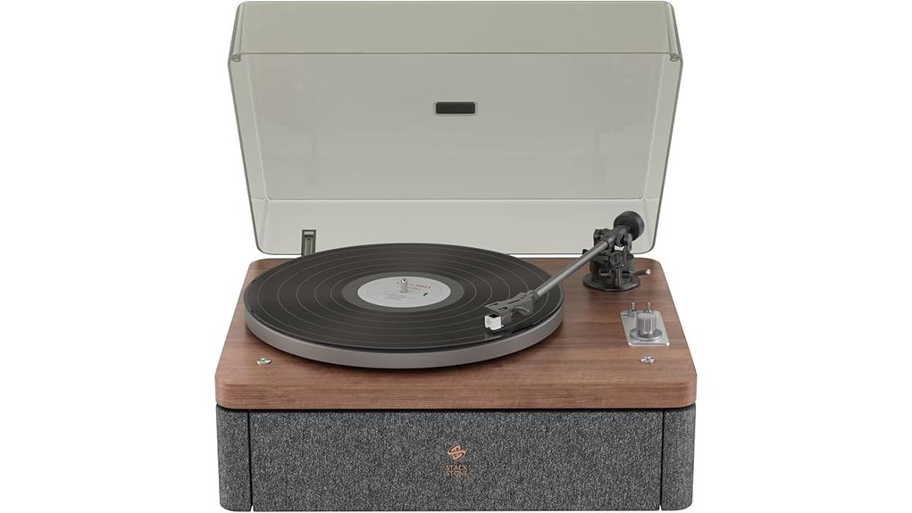 stack stone vintage bluetooth turntable