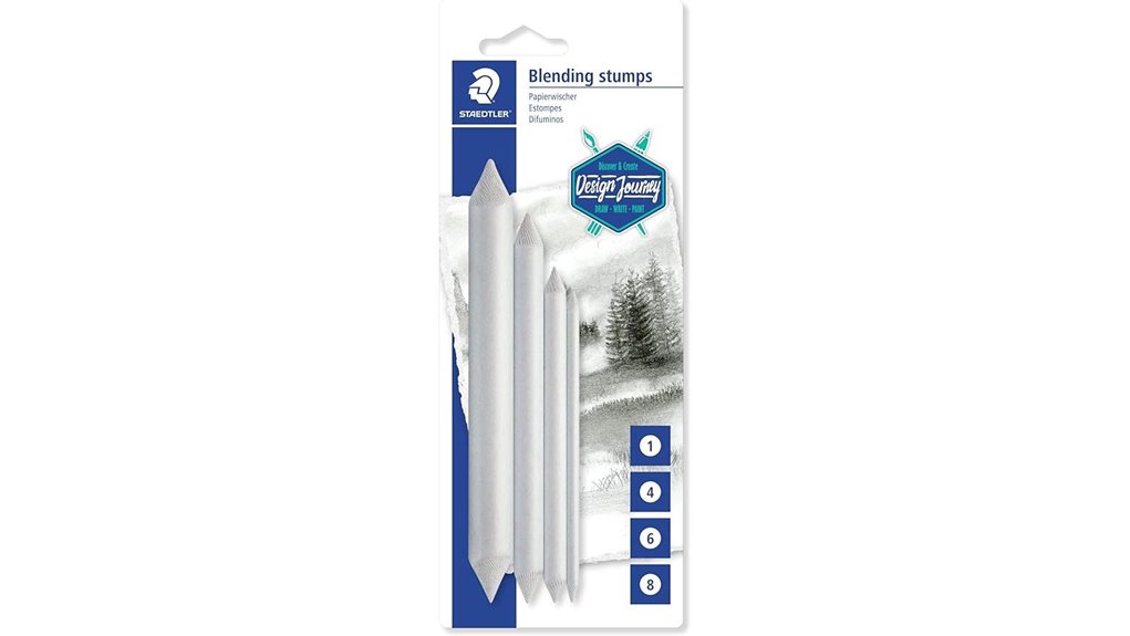 staedtler four pack blending stumps