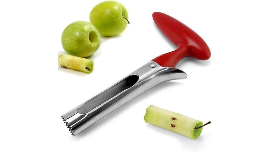 stainless steel apple corer