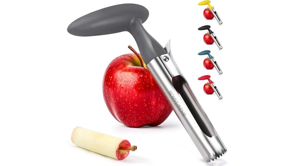 stainless steel apple corer