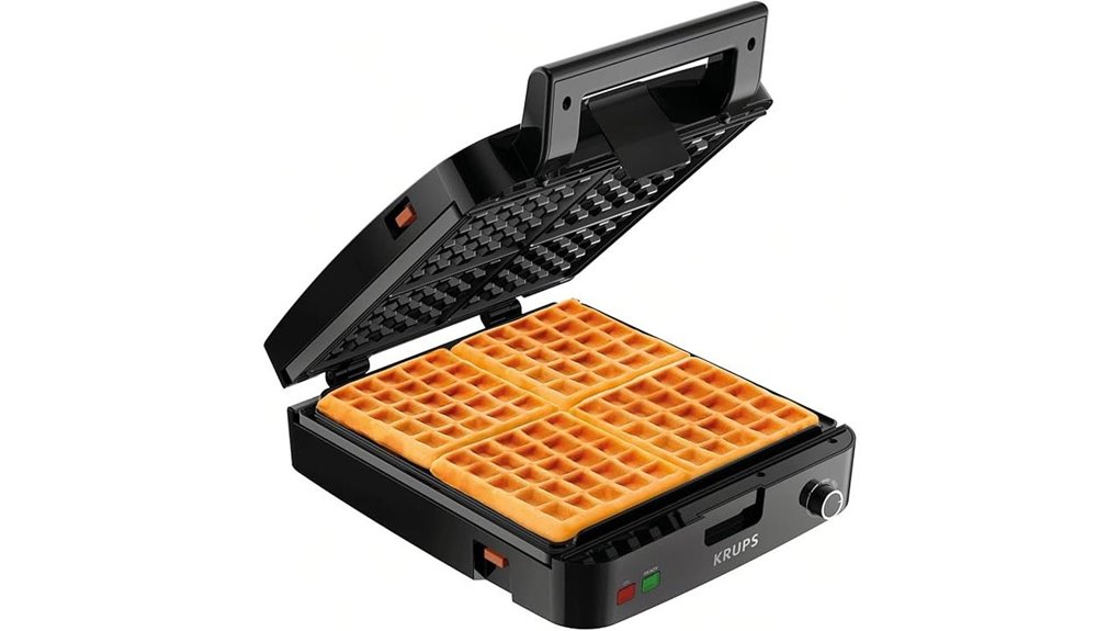 stainless steel belgian waffle maker