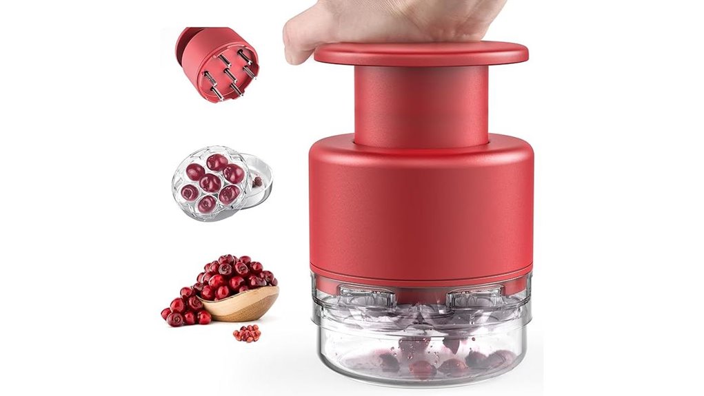 stainless steel cherry pitter