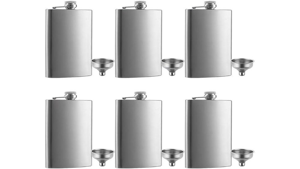 stainless steel hip flasks