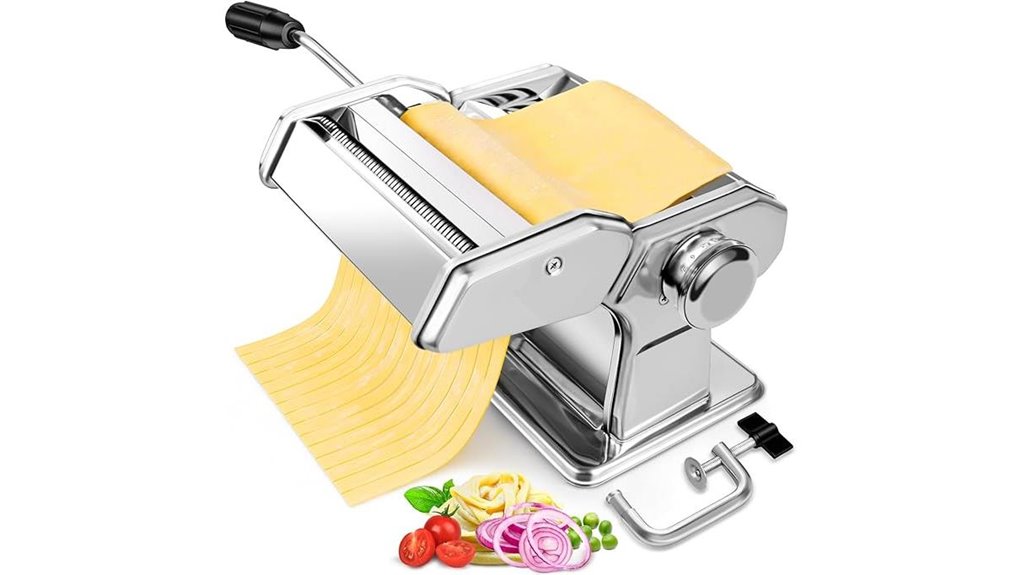 stainless steel pasta maker