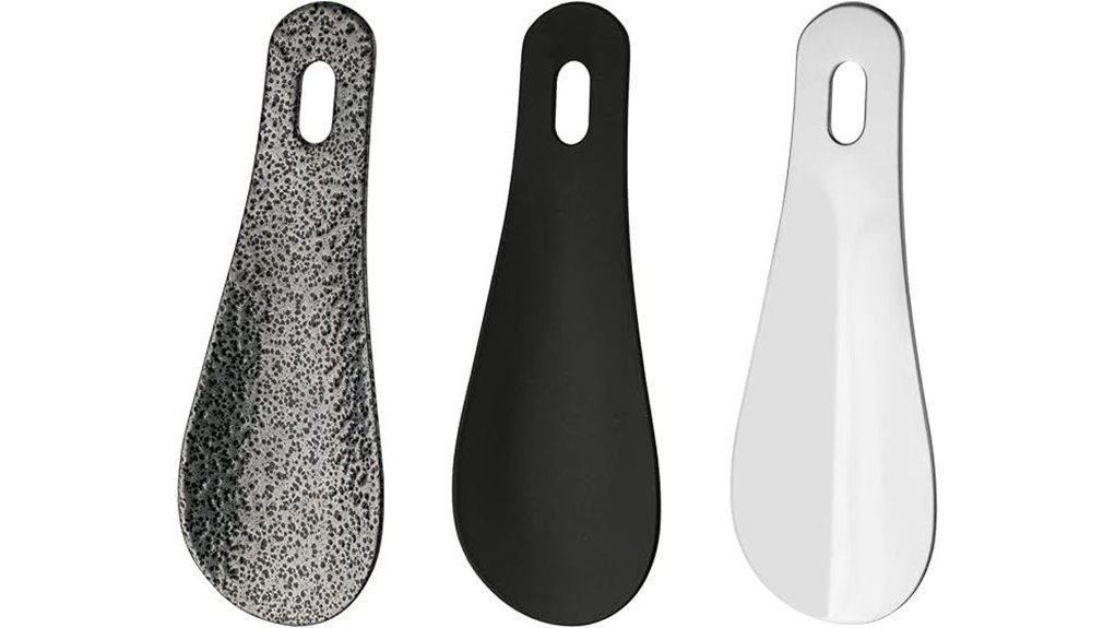 stainless steel shoe horns