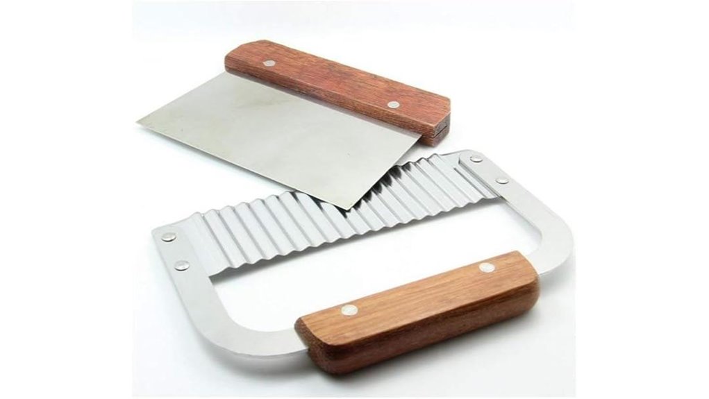 stainless steel wavy cutter