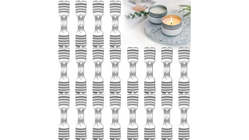 stainless steel wick centering holders