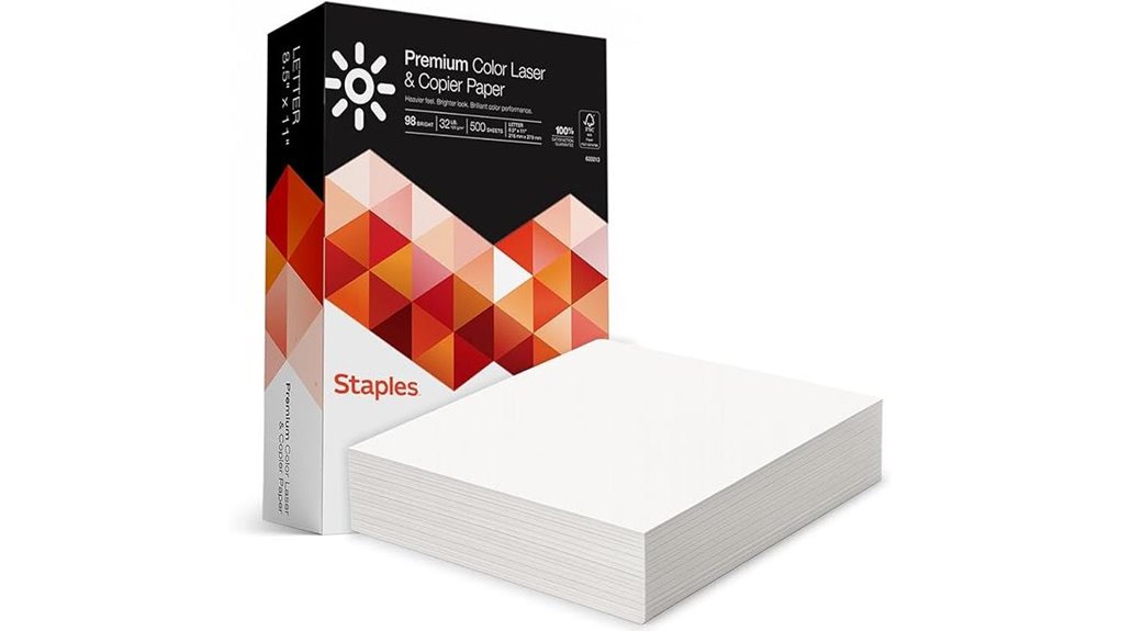 staples 8 5x11 32lb paper