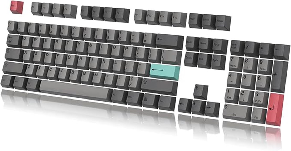 stealth dolch pbt keycaps