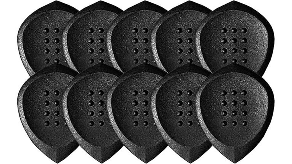 stealth small beveled guitar picks