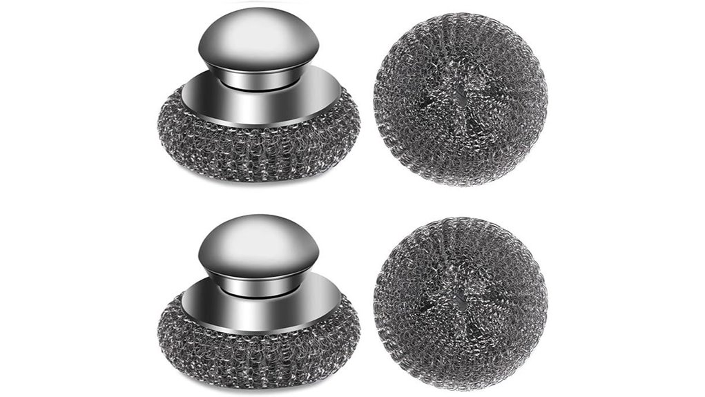 steel wool scrubber replacement pads