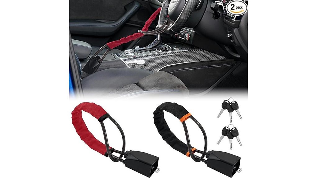 steering wheel anti theft locks