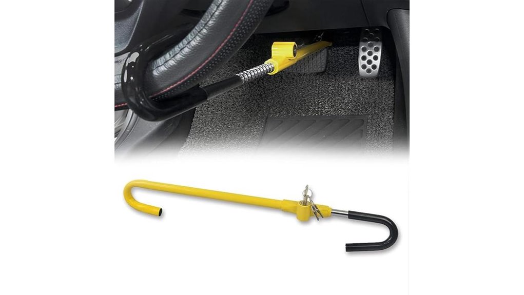 steering wheel to pedal anti theft lock