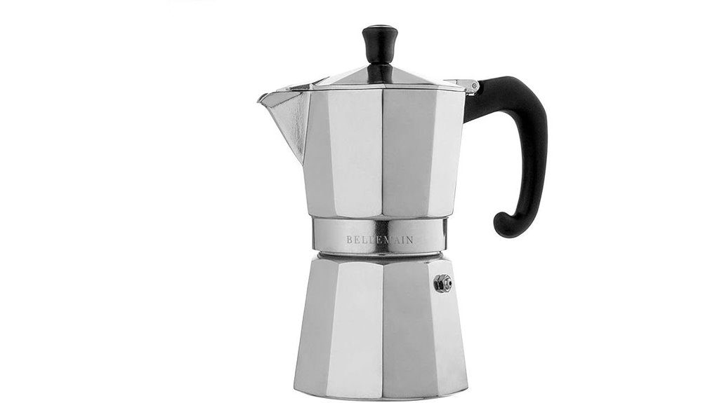stovetop six cup espresso maker