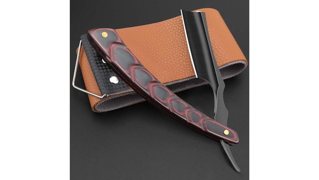 straight edge stainless steel razor