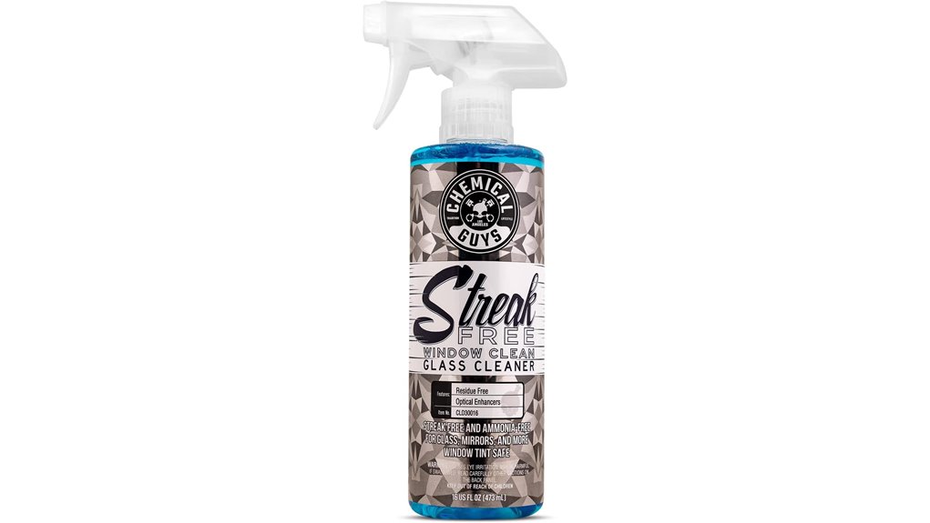 streak free 16oz glass cleaner