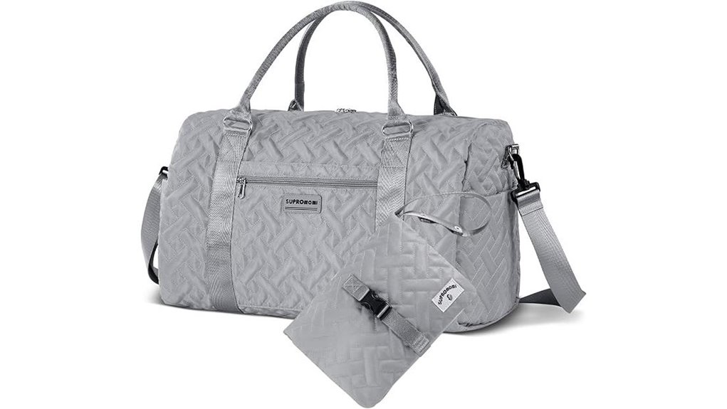 stylish spacious twin mommy tote