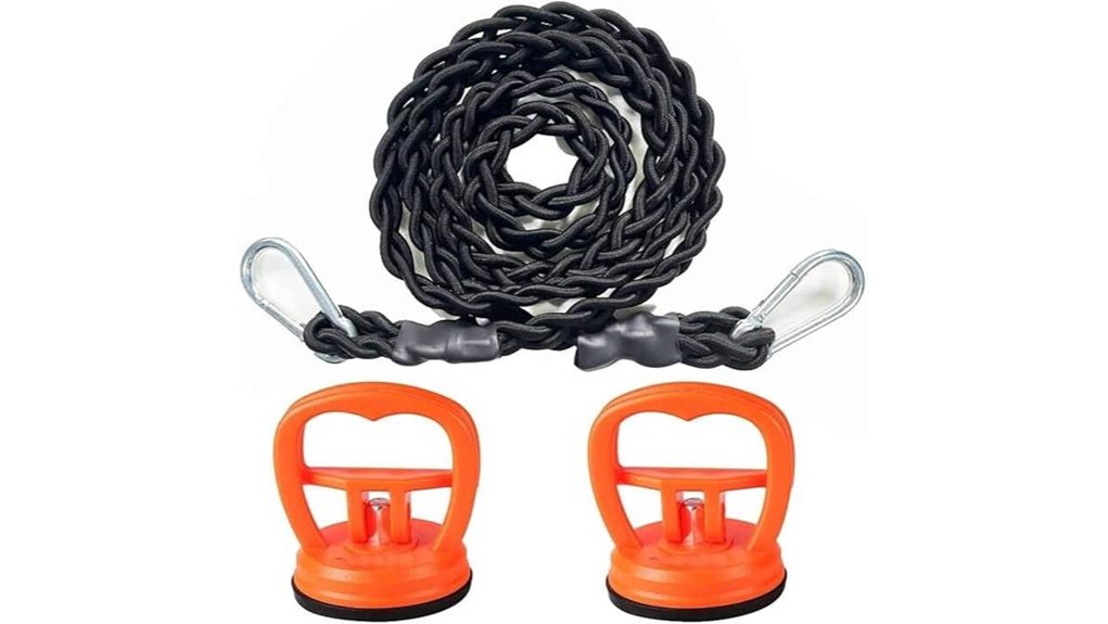 suction cup bungee travel clothesline