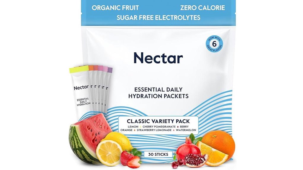 sugar free electrolyte hydration variety