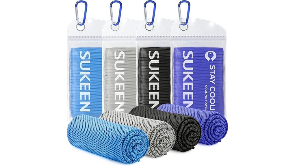 sukeen cooling towels four pack