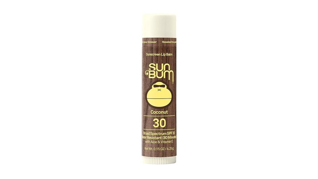 sun bum coconut spf30 lip balm