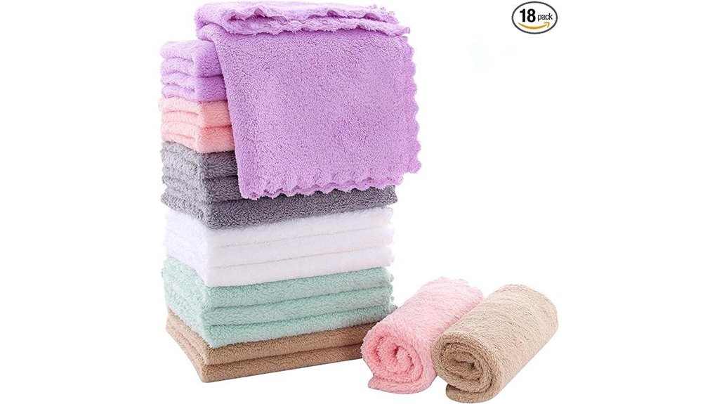 sunny microfiber cleaning cloths pack