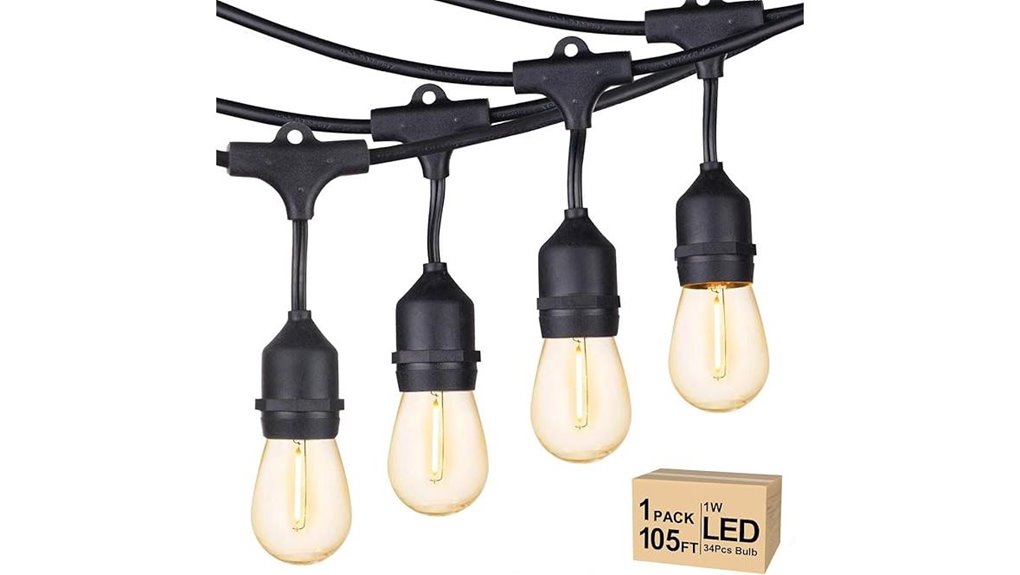 svater 105ft dimmable s14 string