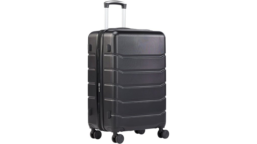 sweetcrispy 21 inch hard shell suitcase