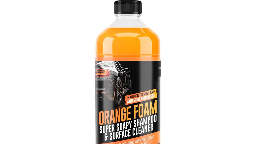 swiftjet orange foam wash