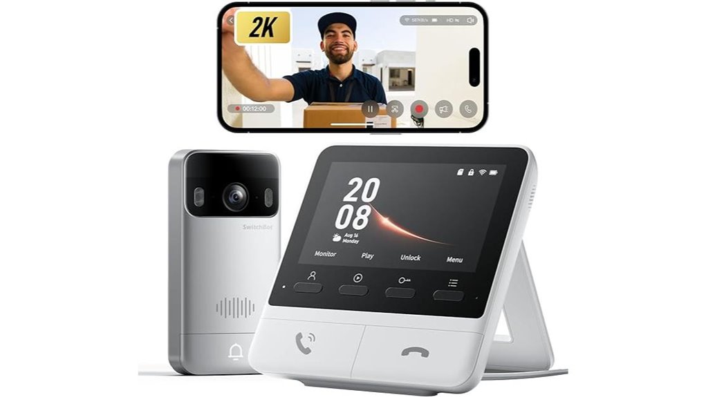 switchbot doorbell with monitor