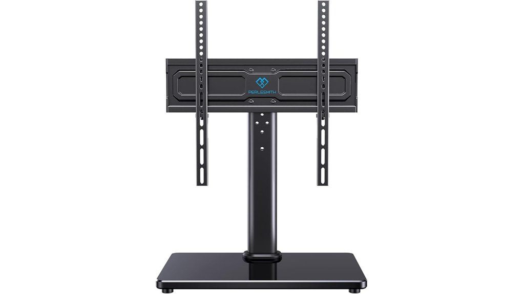 swivel tabletop tv stand