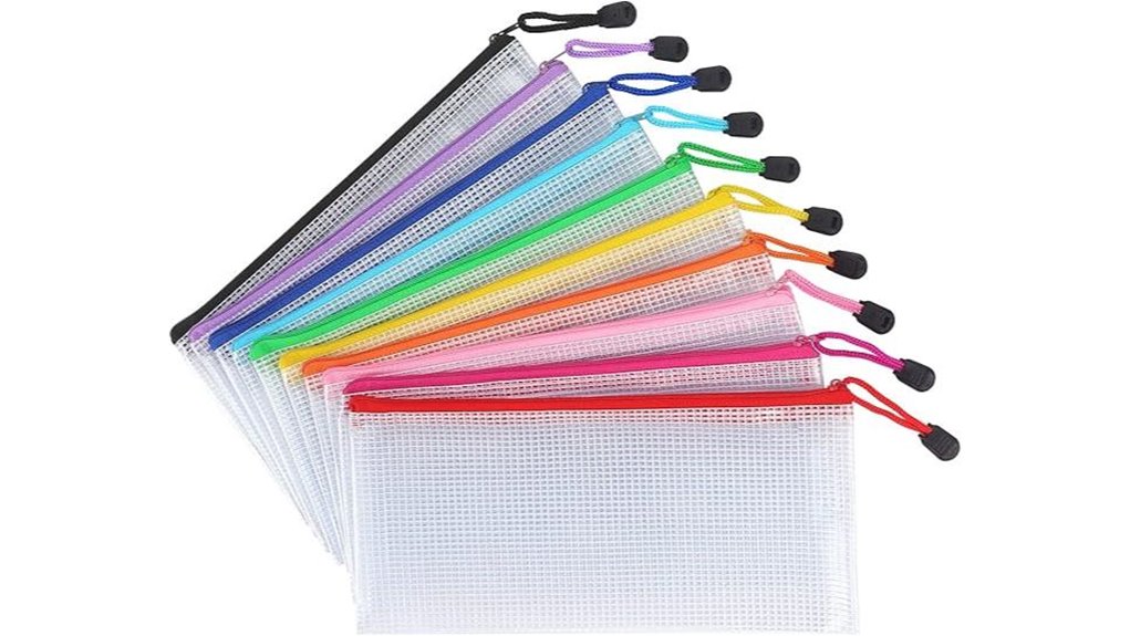 tamaki waterproof a6 mesh pouches