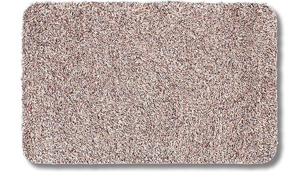 tan mud and dirt trap mat