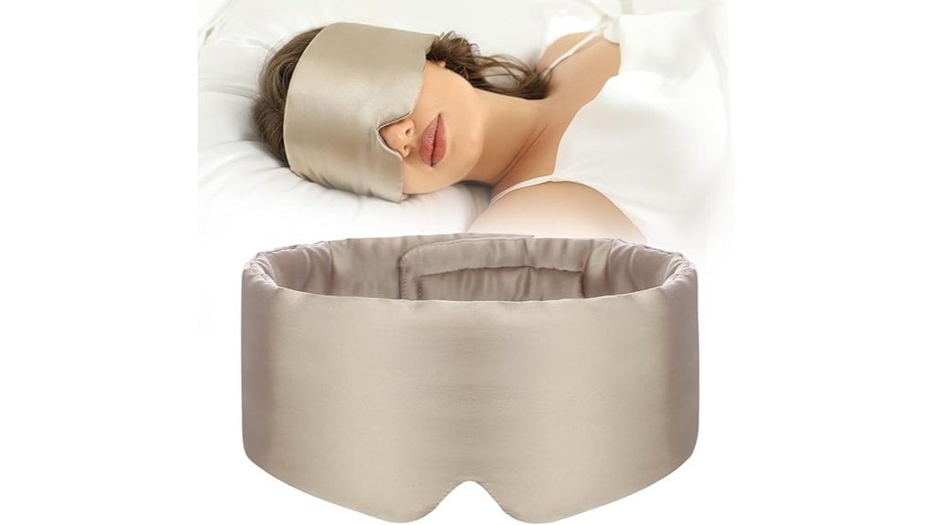 taupe mulberry silk adjustable blackout