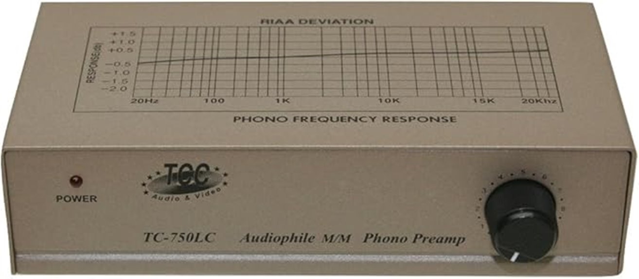 technolink tc 750lc silver audiophile phonostage