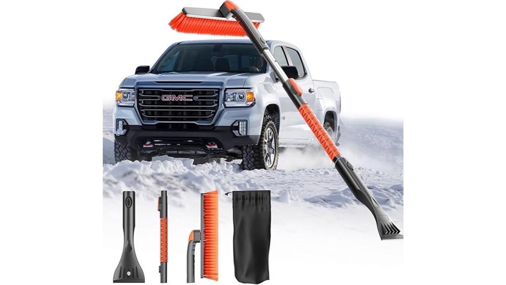 telescoping 360 pivot brush