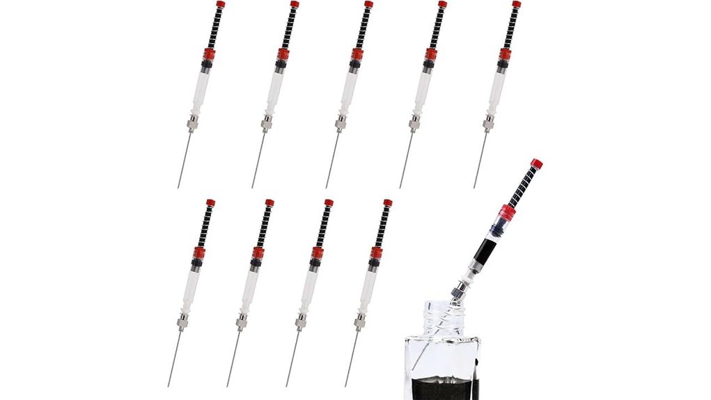 ten pack fountain pen syringes