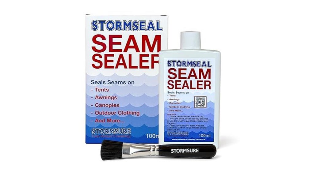 tent and fabric seam sealer