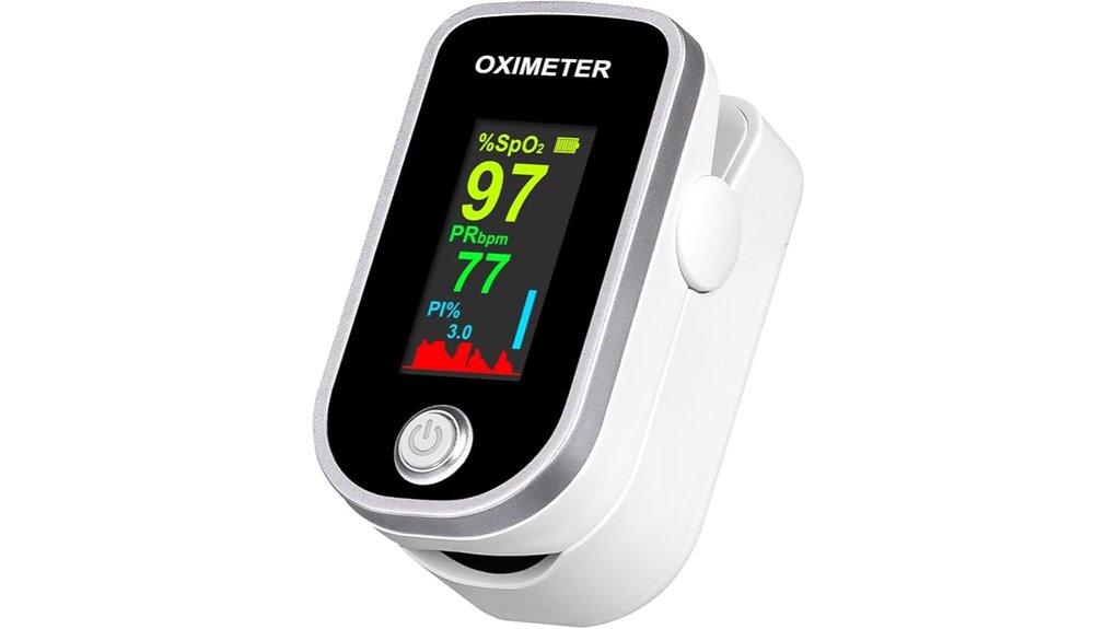 tft fingertip pulse oximeter