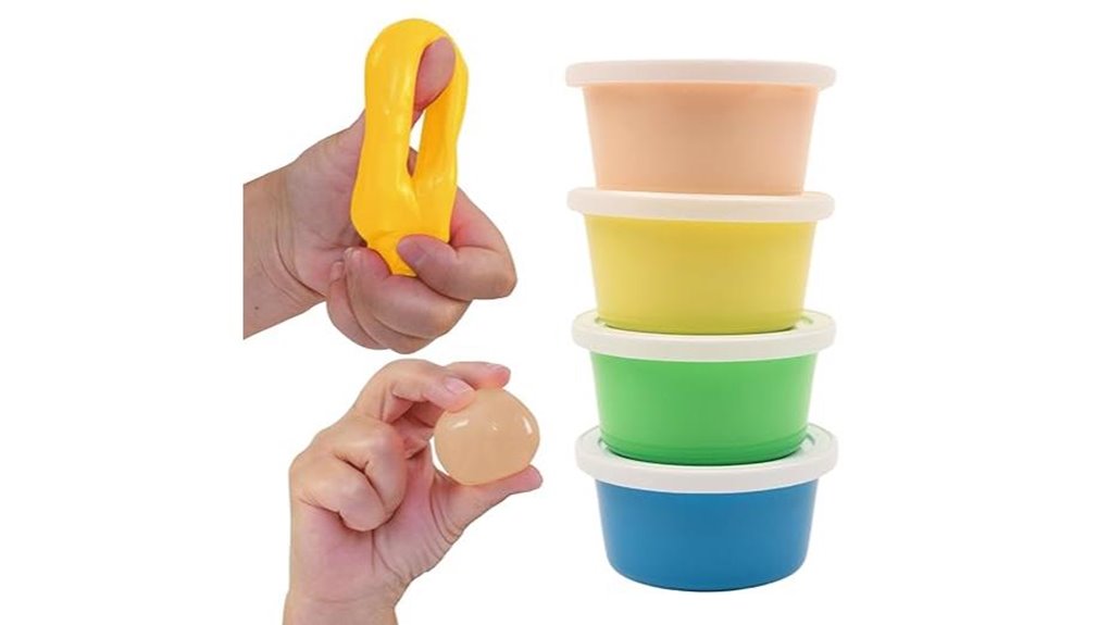 therapy putty 4 pack 3oz