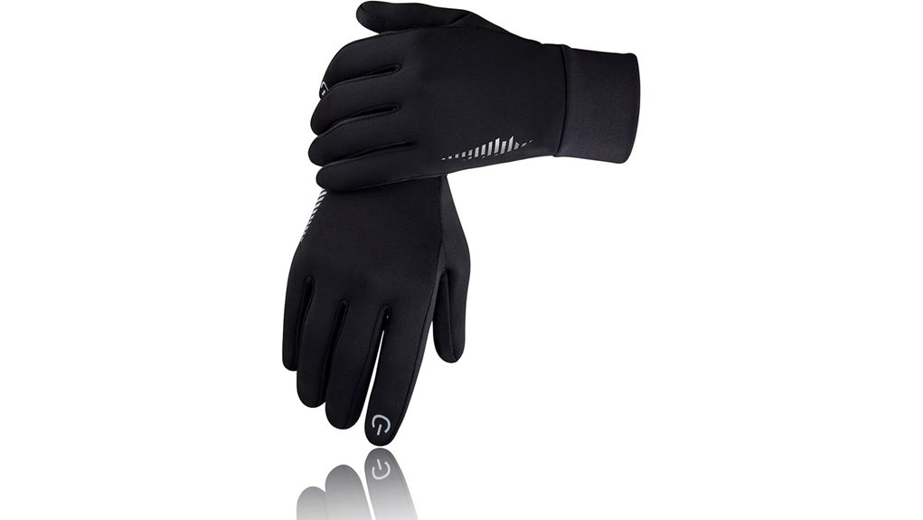 thermal touchscreen winter sports gloves