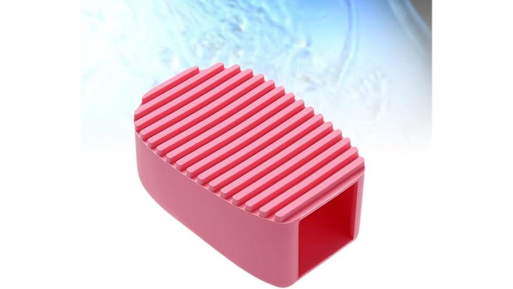 thick colorful silicone laundry brush