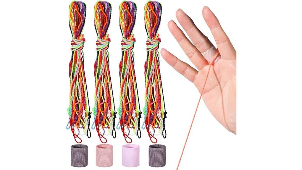 thirty colorful polyester yo yo strings