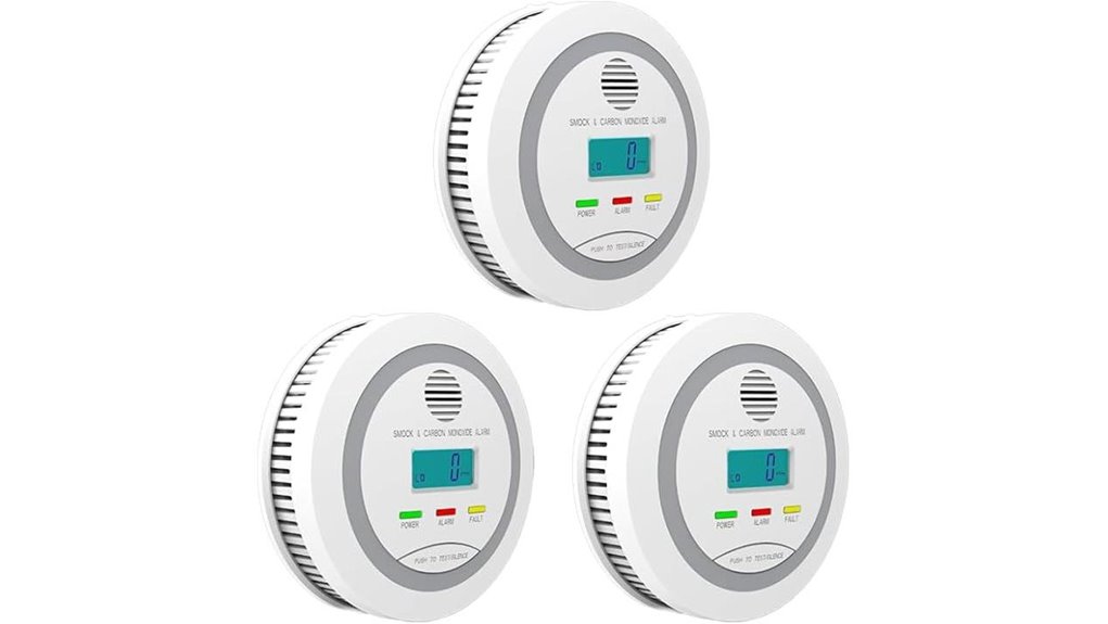 three pack 2 in 1 detectors