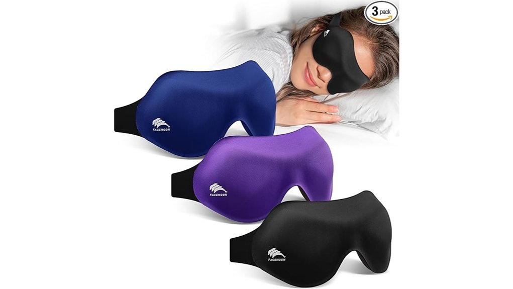 three pack adjustable contoured blackout