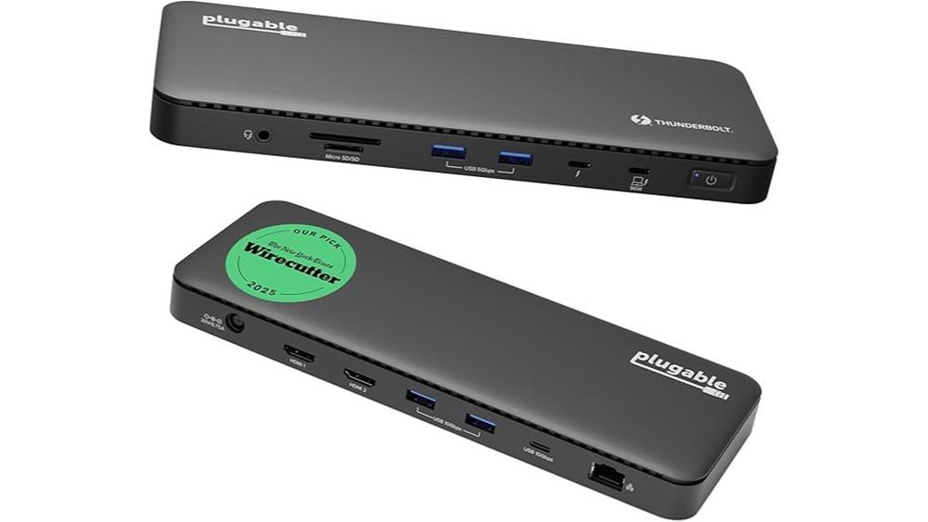 thunderbolt 4 dock with 100w