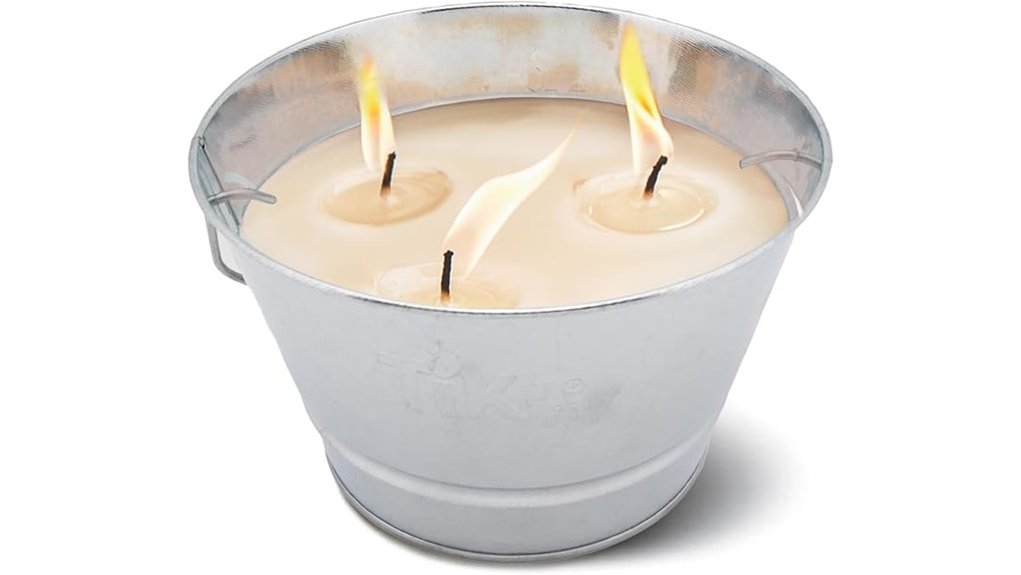tiki 28oz triple wick citronella candle
